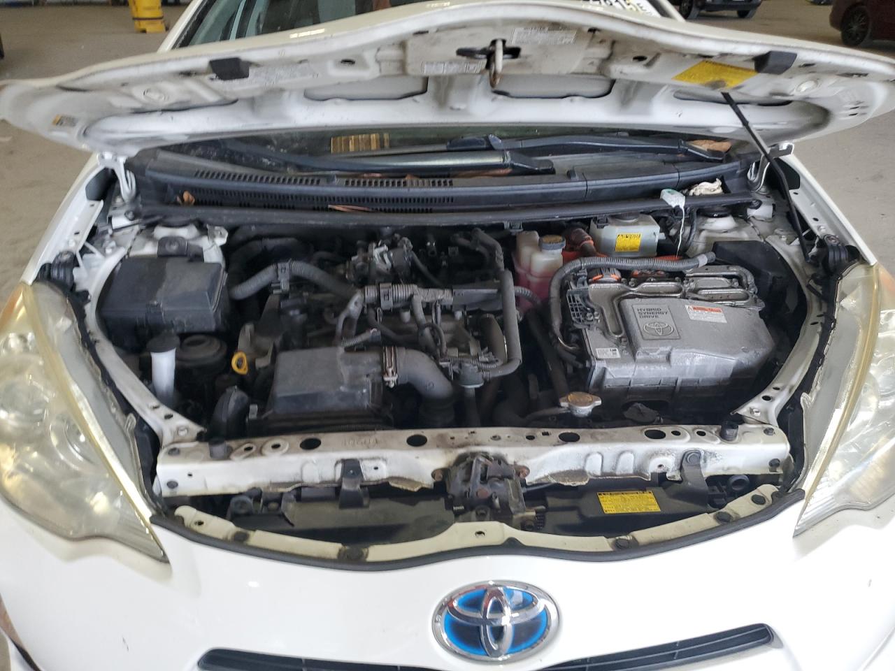 2012 Toyota Prius C VIN: JTDKDTB32C1022926 Lot: 89705155