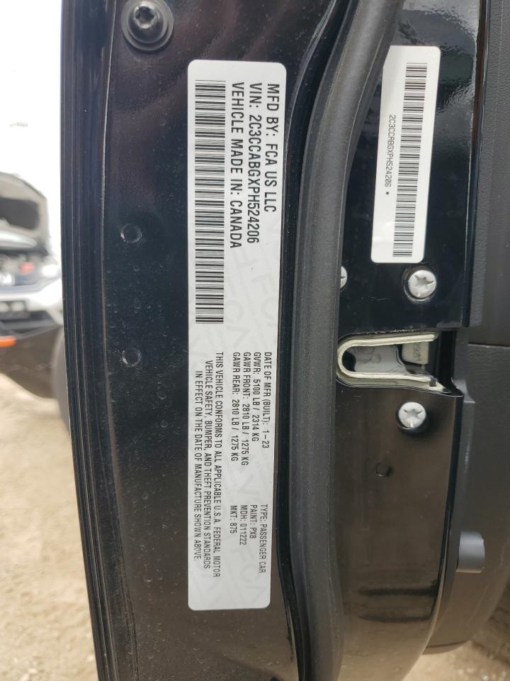 2023 Chrysler 300 S VIN: 2C3CCABGXPH524206 Lot: 71347885