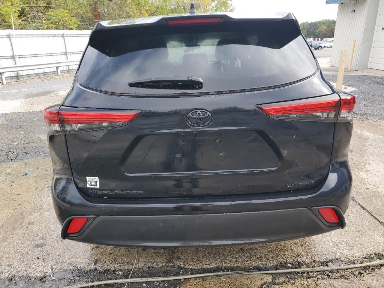 2022 Toyota Highlander L VIN: 5TDBZRBH5NS209468 Lot: 81022355