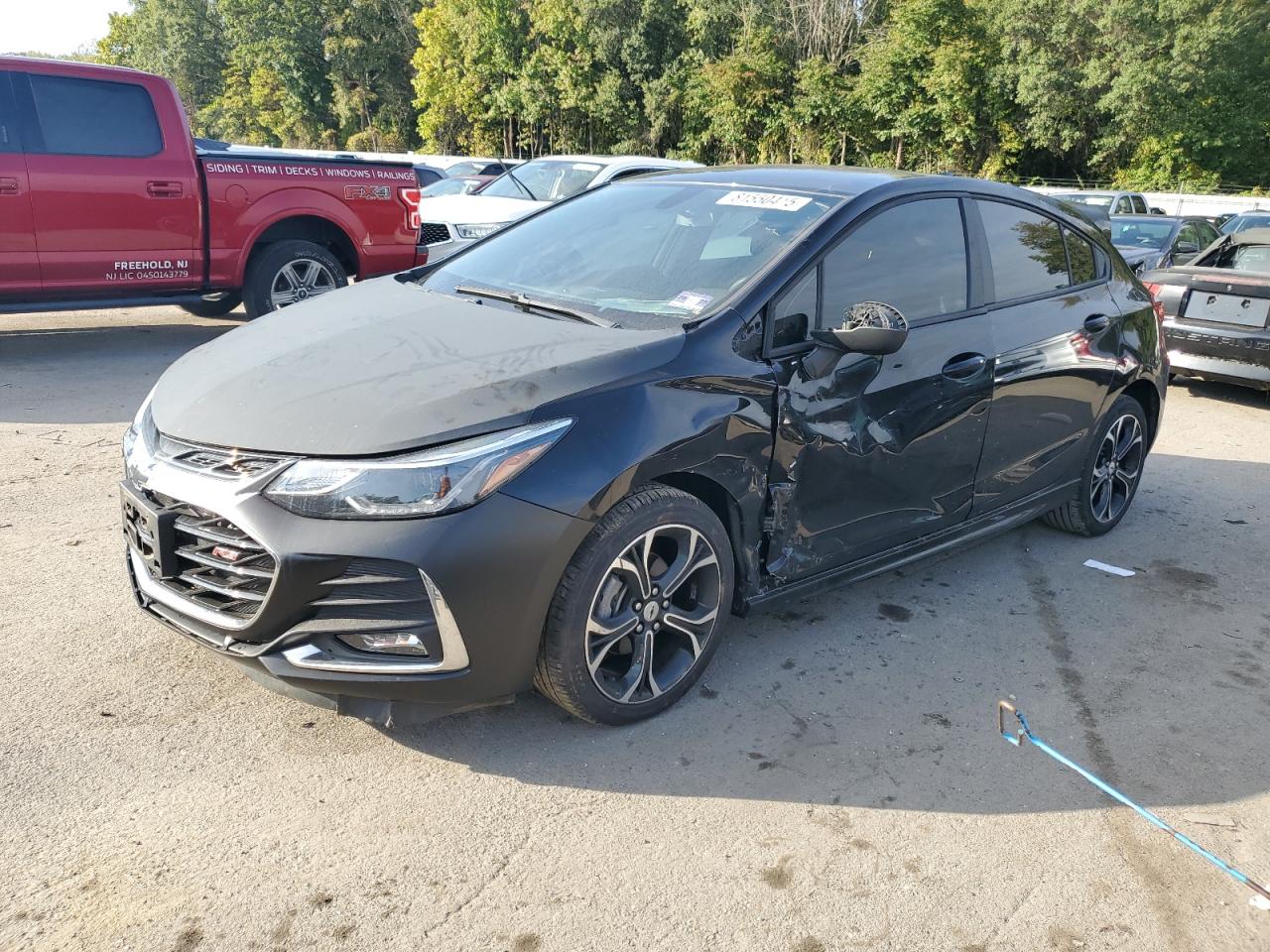 2019 Chevrolet Cruze Lt VIN: 3G1BE6SM6KS535545 Lot: 81550415