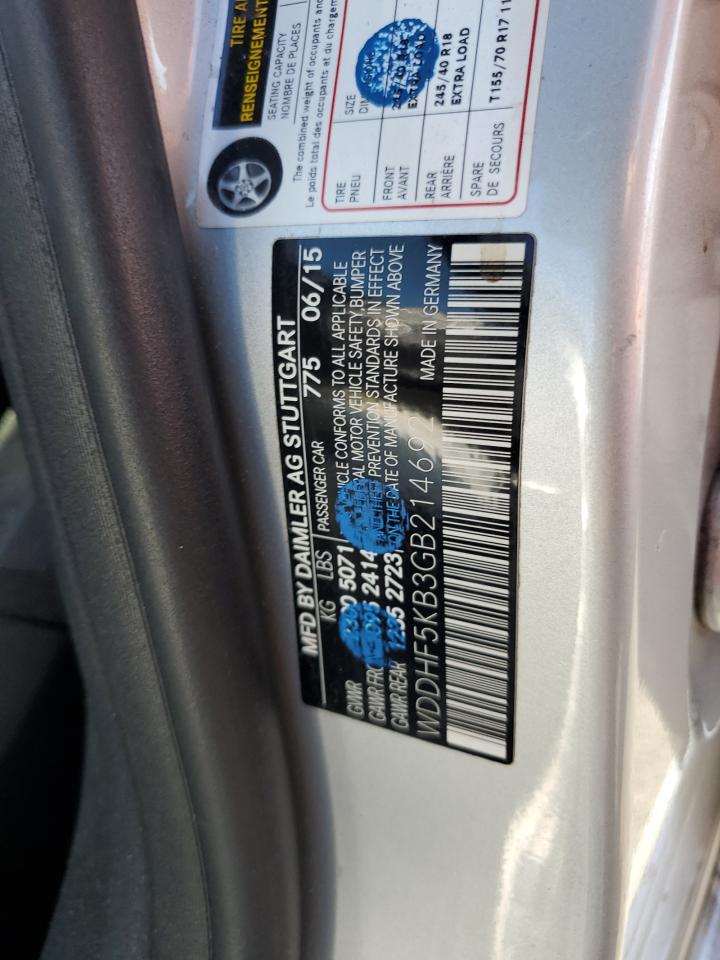 2016 Mercedes-Benz E 350 VIN: WDDHF5KB3GB214692 Lot: 81812005