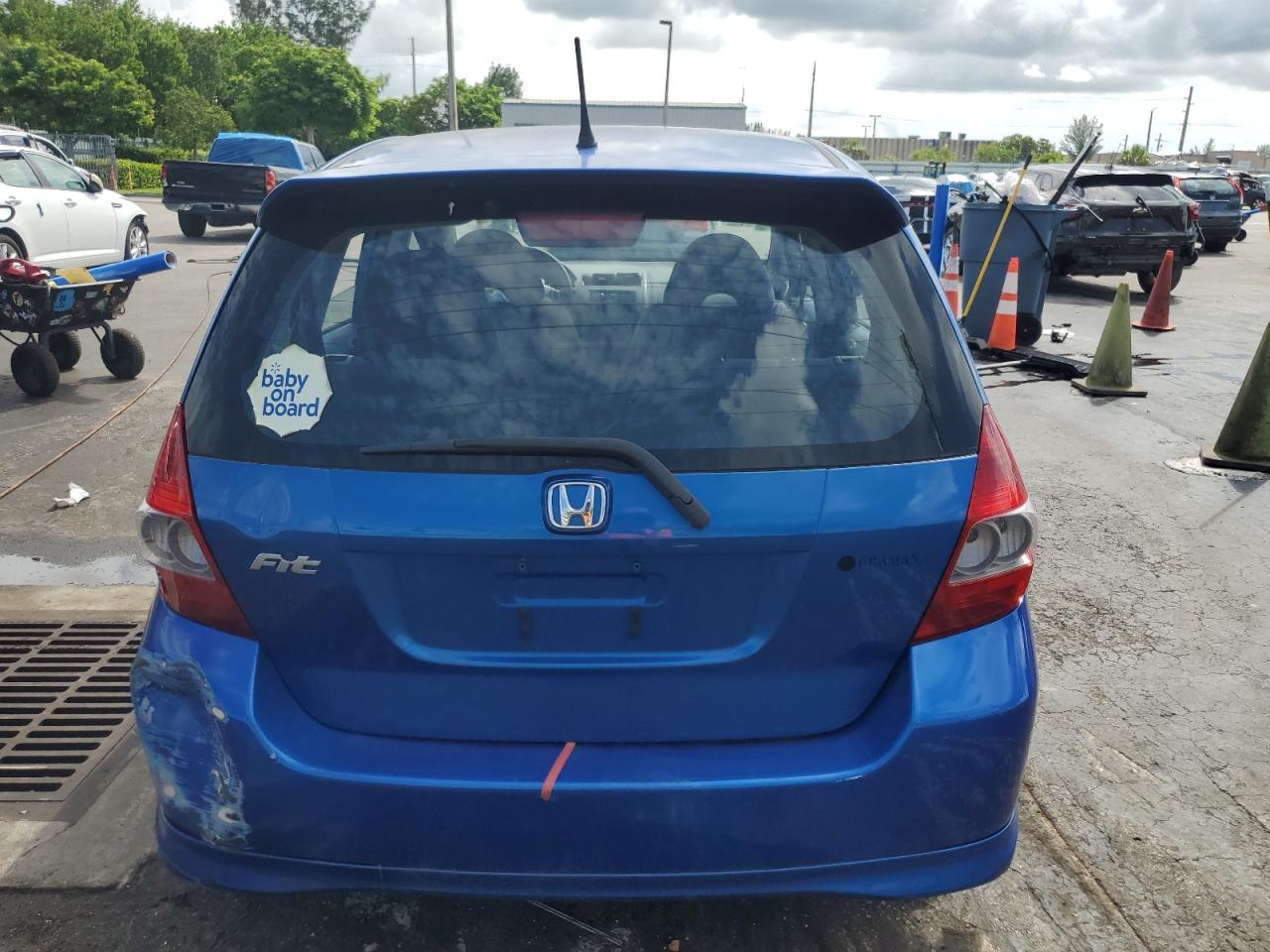 2007 Honda Fit S VIN: JHMGD38617S023457 Lot: 67385785