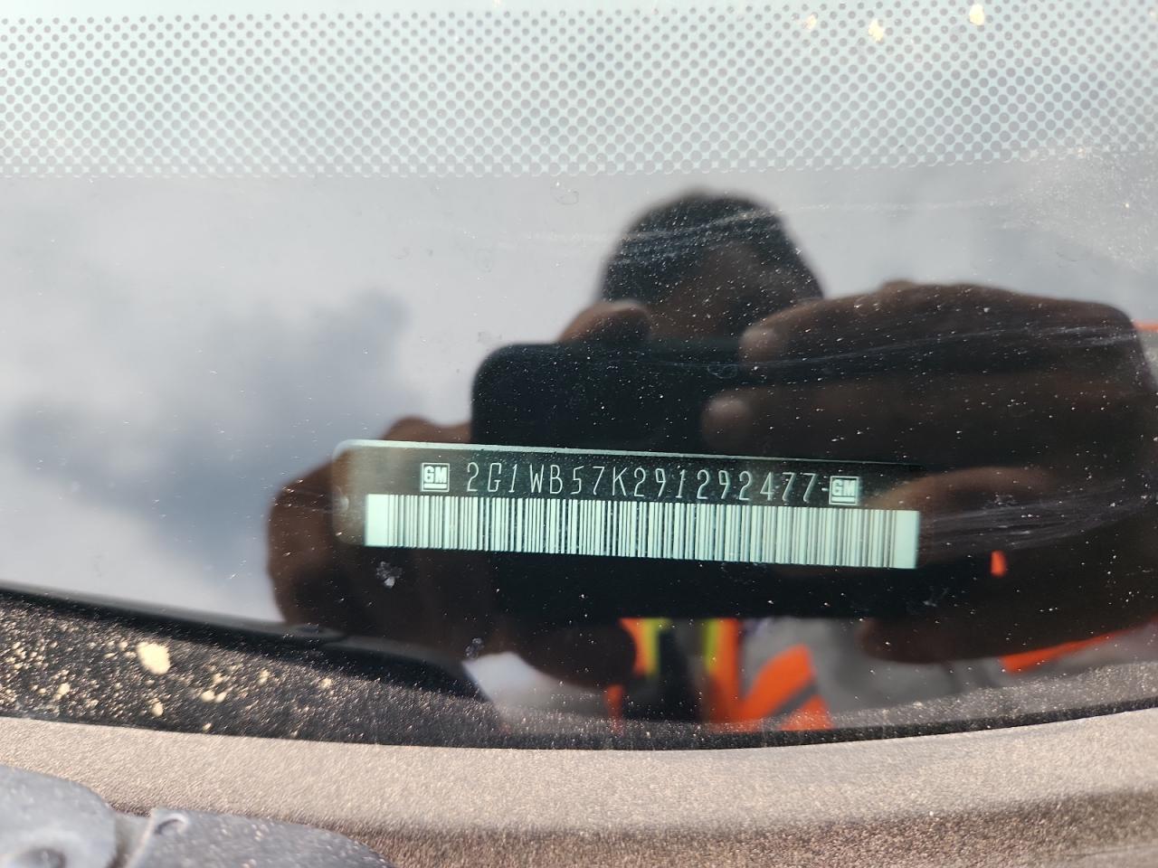 2009 Chevrolet Impala Ls VIN: 2G1WB57K291292477 Lot: 81583775