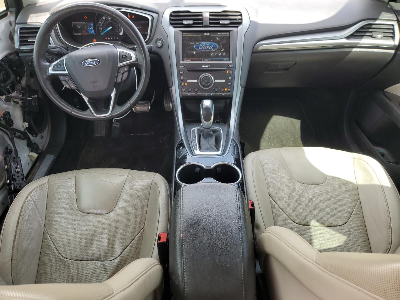 2016 Ford Fusion Titanium VIN: 3FA6P0K98GR125250 Lot: 71992055