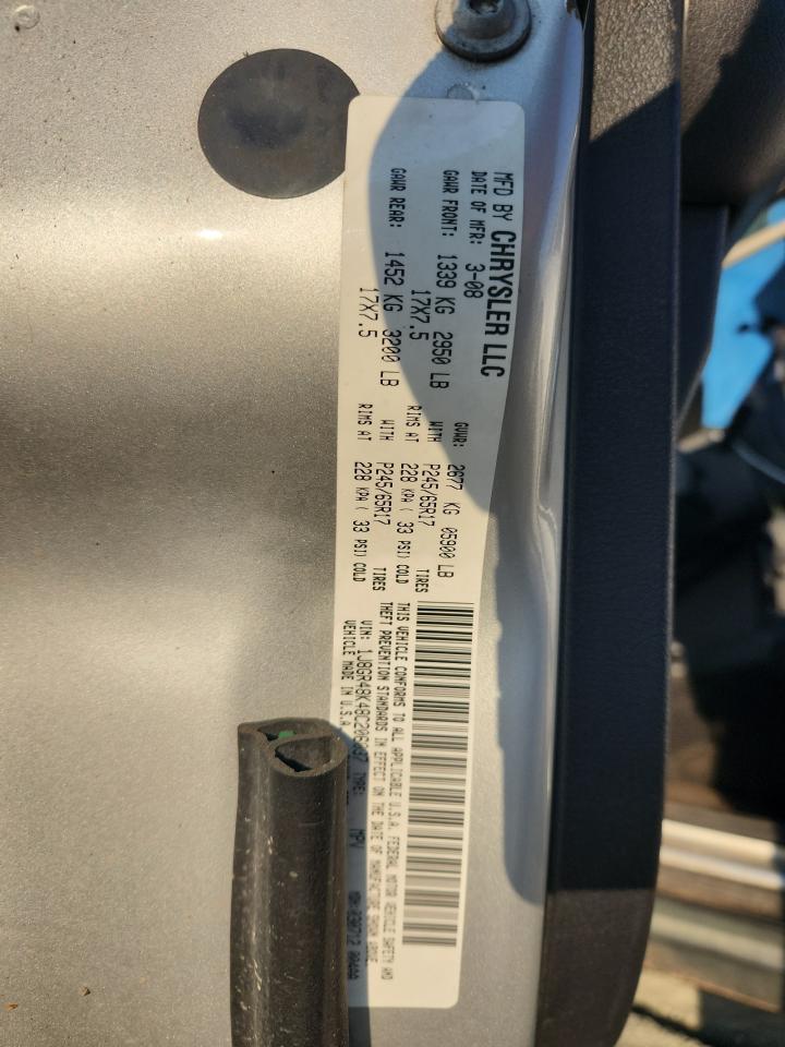 2008 Jeep Grand Cherokee Laredo VIN: 1J8GR48K48C206037 Lot: 82114025