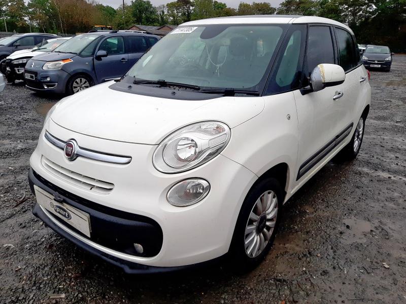 2014 FIAT 500L LOUNGE for sale at Copart WOLVERHAMPTON