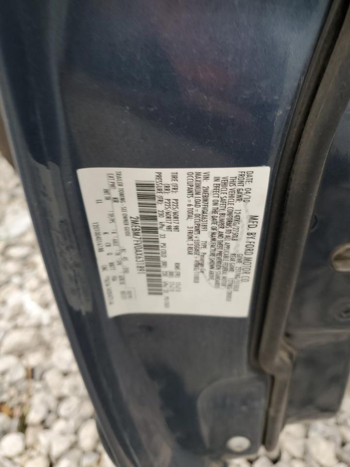 2010 Mercury Grand Marquis Ls VIN: 2MEBM7FV0AX631891 Lot: 70531335