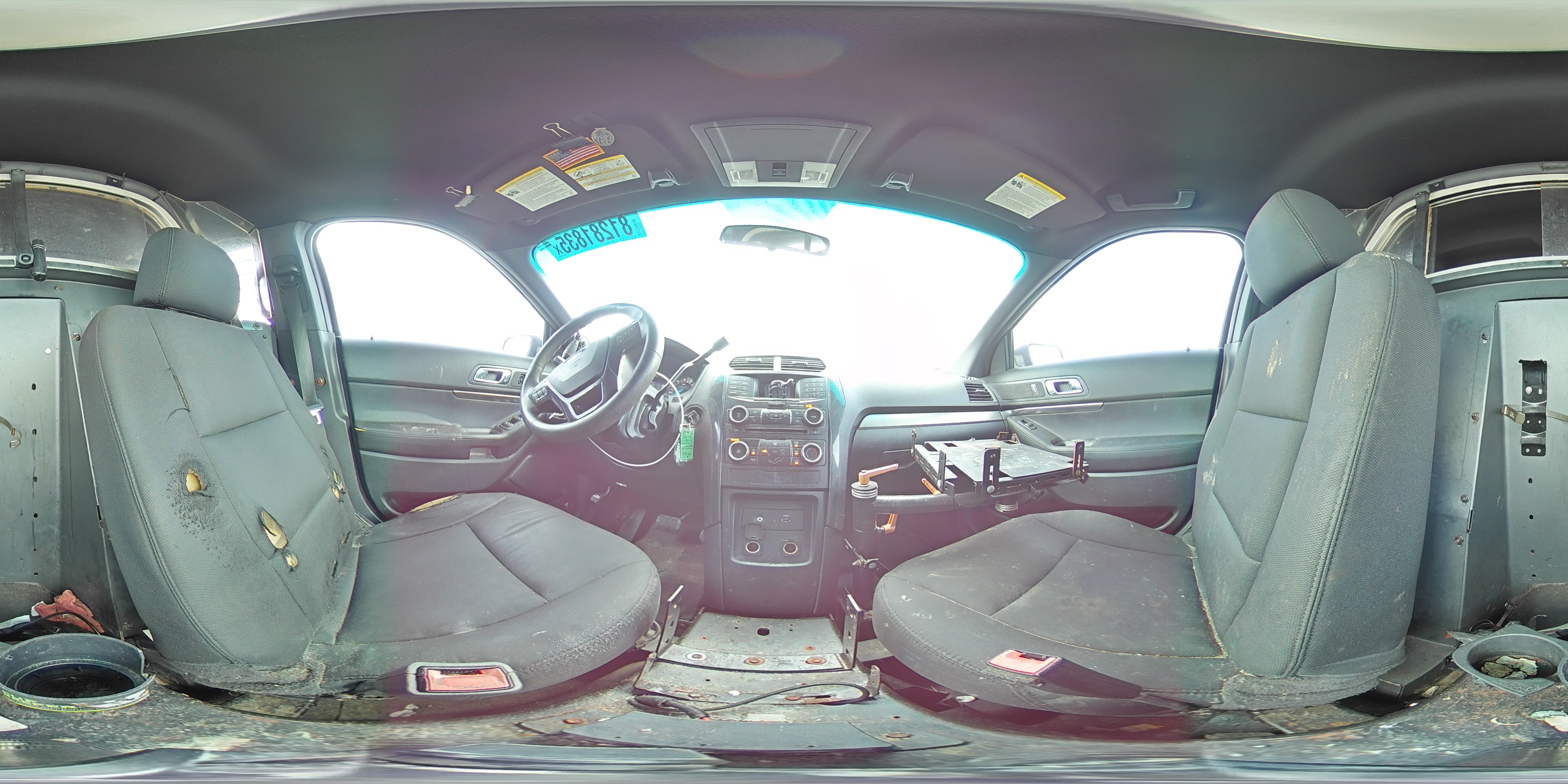 2016 Ford Explorer Police Interceptor VIN: 1FM5K8AR3GGC91604 Lot: 81281835