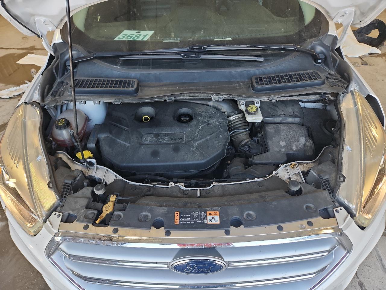 2017 Ford Escape Titanium VIN: 1FMCU9J90HUA46981 Lot: 81252645