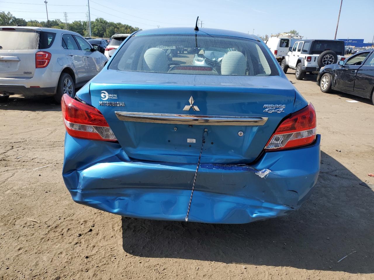 2019 Mitsubishi Mirage G4 Es VIN: ML32F3FJ2KHF08070 Lot: 80619525