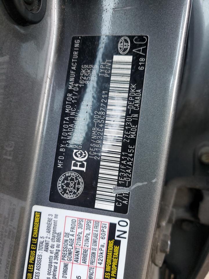 2005 Toyota Corolla Ce VIN: 2T1BR32E45C877211 Lot: 84207945