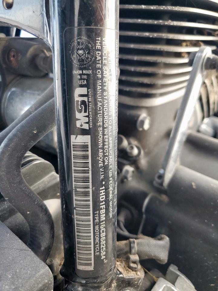 2012 Harley-Davidson Flhr Road King VIN: 1HD1FBM16CB682584 Lot: 81866295