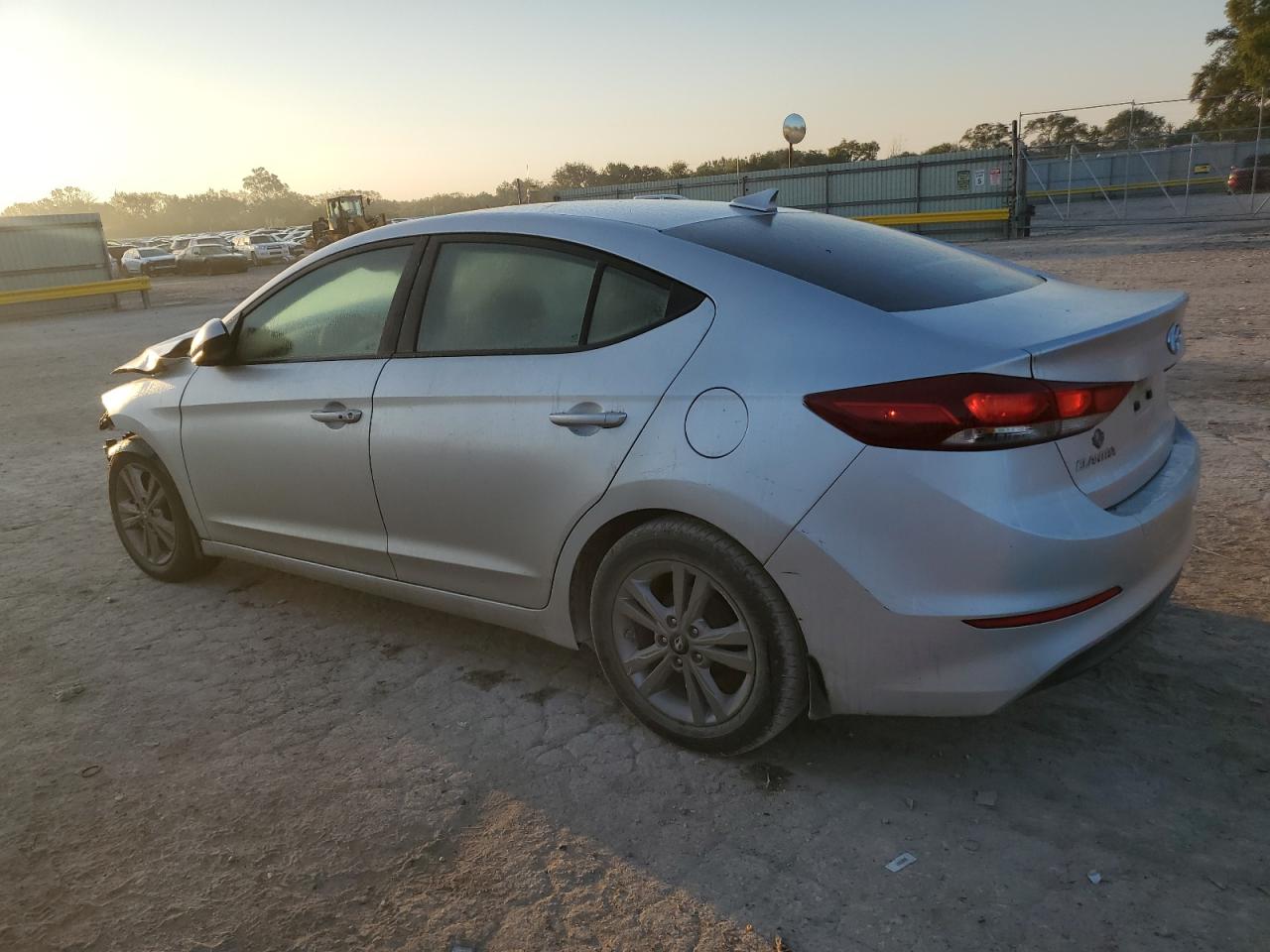 2017 Hyundai Elantra Se silver sedan gasoline 5NPD84LF3HH047474 photo #3