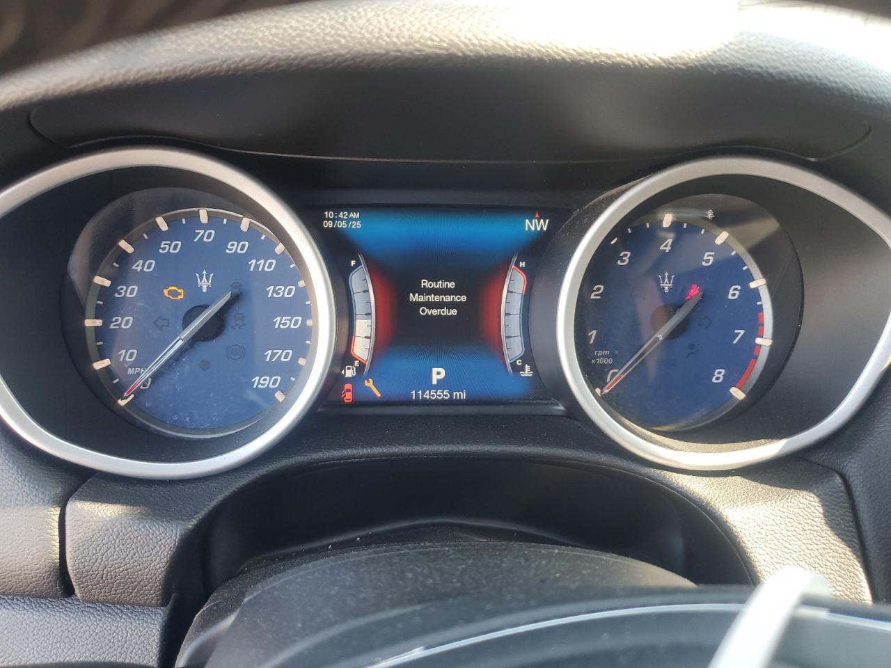 2017 Maserati Ghibli VIN: ZAM57XSA9H1258129 Lot: 69593075