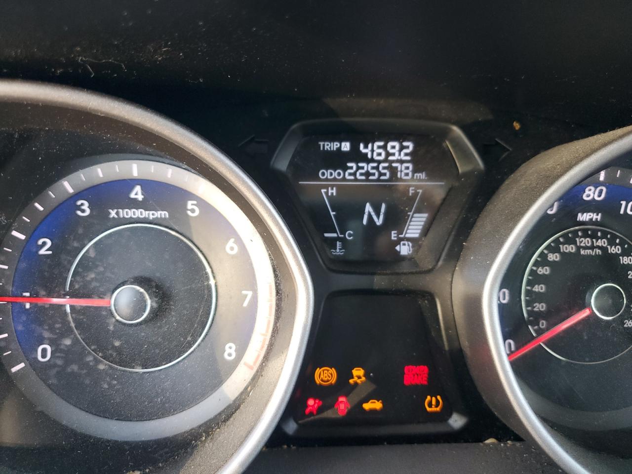 2013 Hyundai Elantra Gls VIN: KMHDH4AE1DU995863 Lot: 83866015