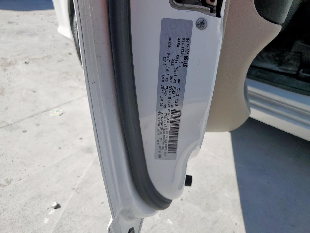 2019 Dodge Grand Caravan Se VIN: 2C4RDGBG6KR701360 Lot: 83866895