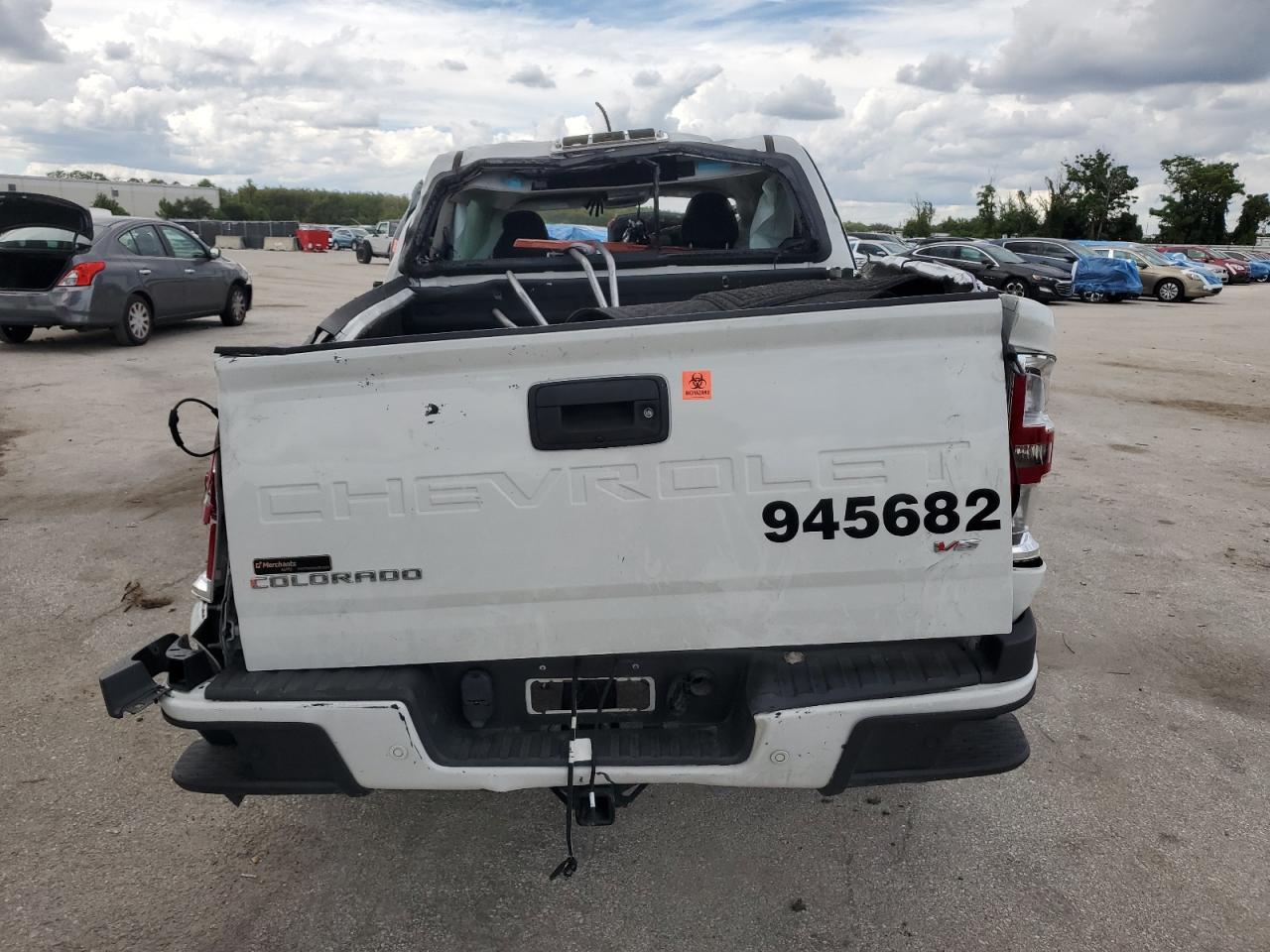 2022 Chevrolet Colorado Z71 VIN: 1GCGTDEN8N1168729 Lot: 80722175