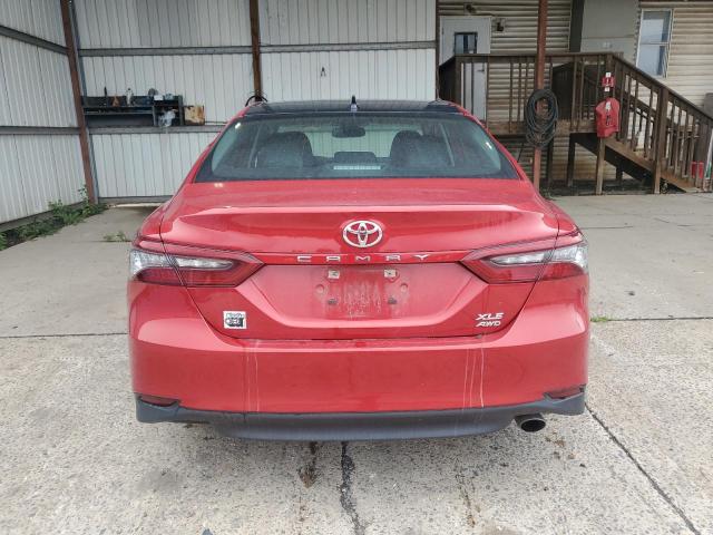  TOYOTA CAMRY 2023 Красный