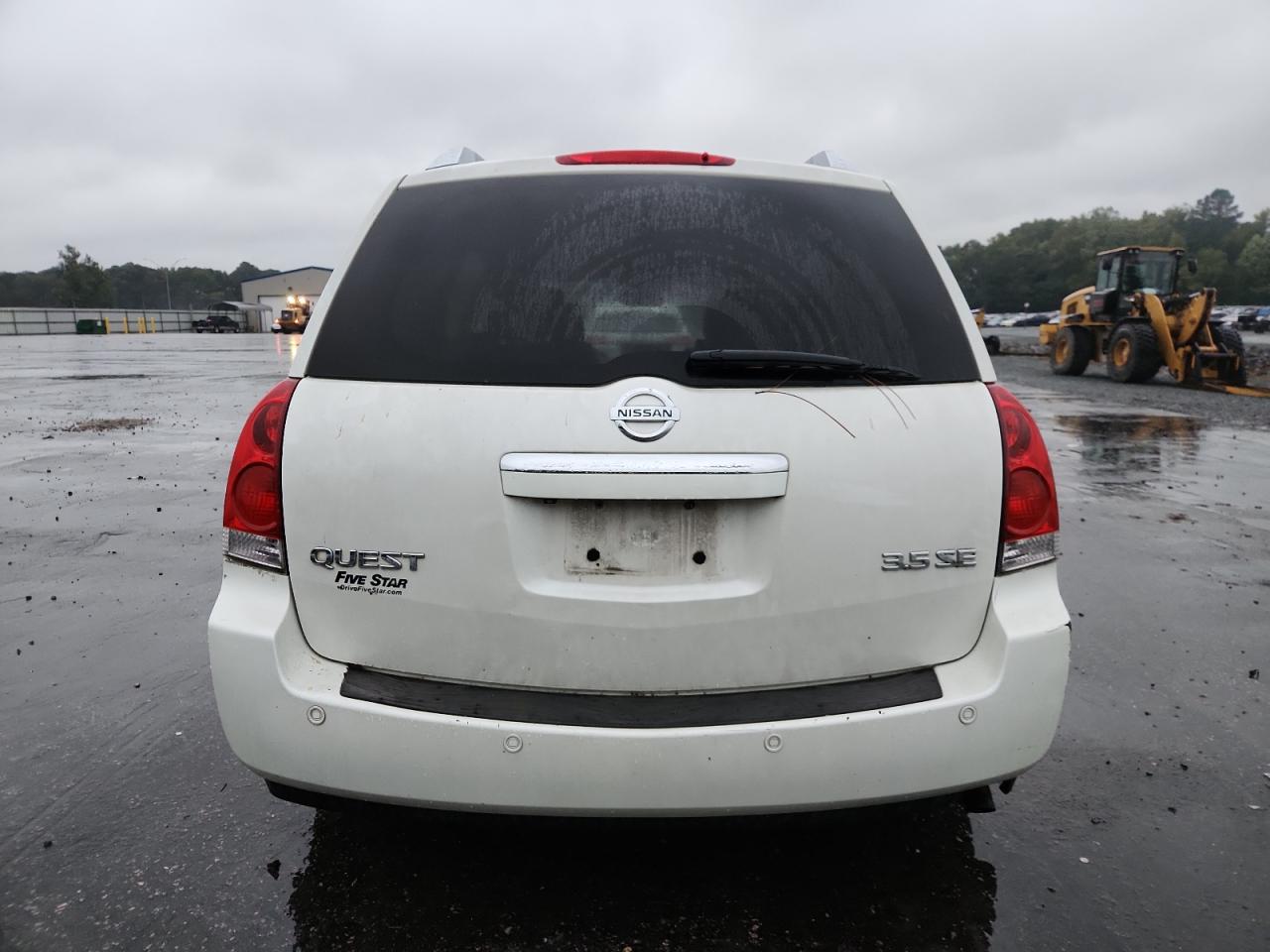 2007 Nissan Quest S VIN: 5N1BV28UX7N139218 Lot: 84053225