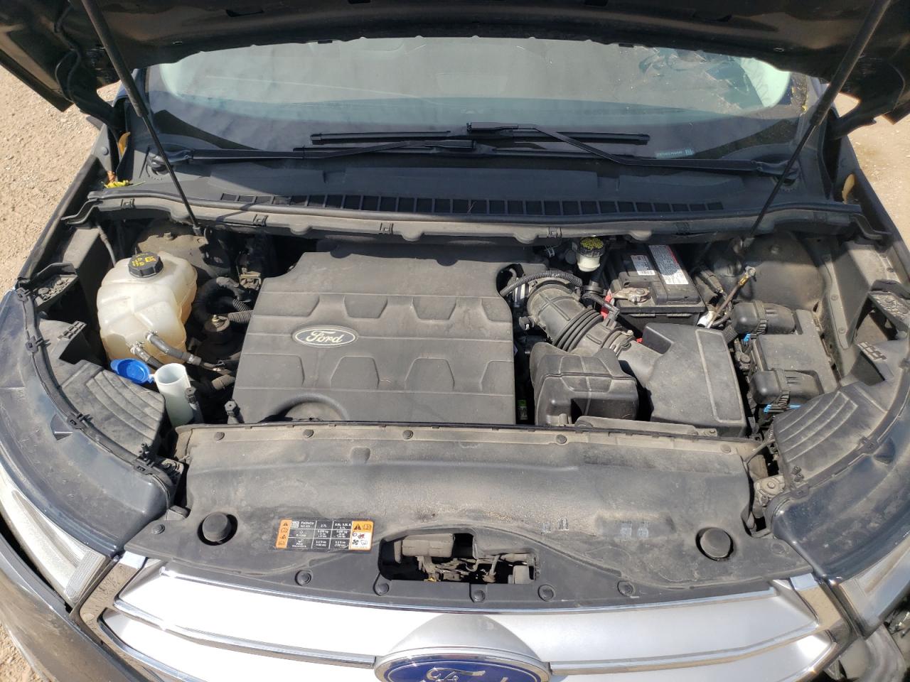 2015 Ford Edge Titanium VIN: 2FMTK4K8XFBB89907 Lot: 80354365