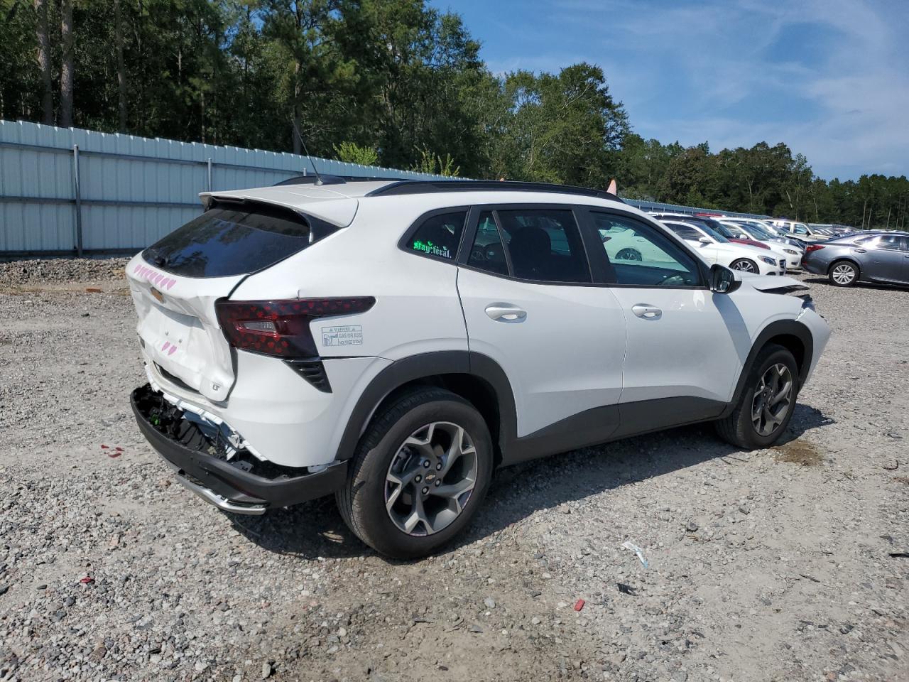 2025 Chevrolet Trax 1Lt white null gasoline KL77LHEP5SC194789 photo #4