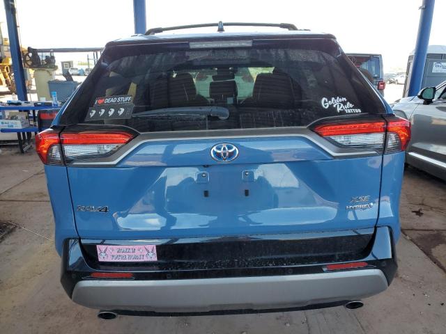  TOYOTA RAV4 2022 Синий