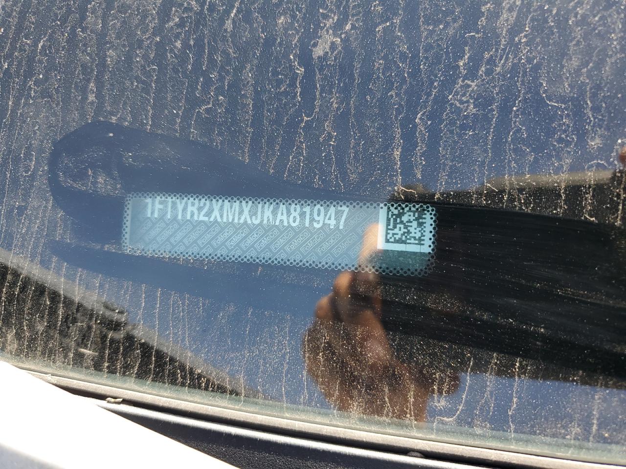 2018 Ford Transit T-250 VIN: 1FTYR2XMXJKA81947 Lot: 71499815