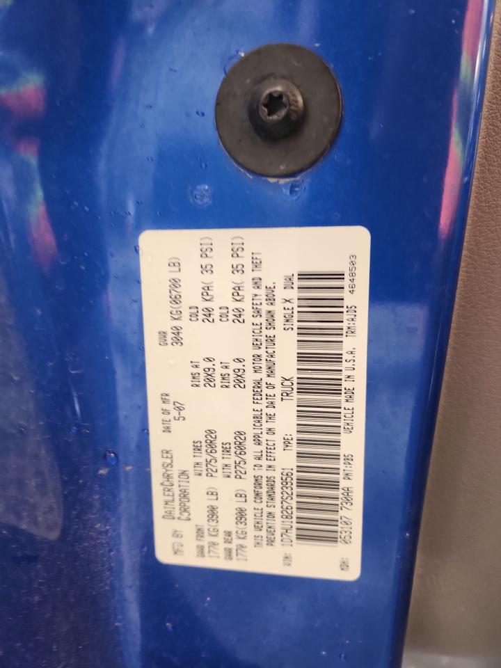 2007 Dodge Ram 1500 St VIN: 1D7HU18267S239561 Lot: 83817865