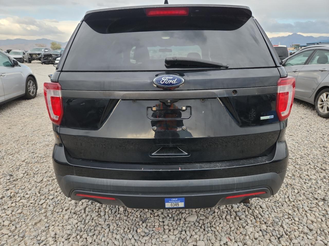 2017 Ford Explorer Police Interceptor VIN: 1FM5K8AR4HGE15798 Lot: 80343035