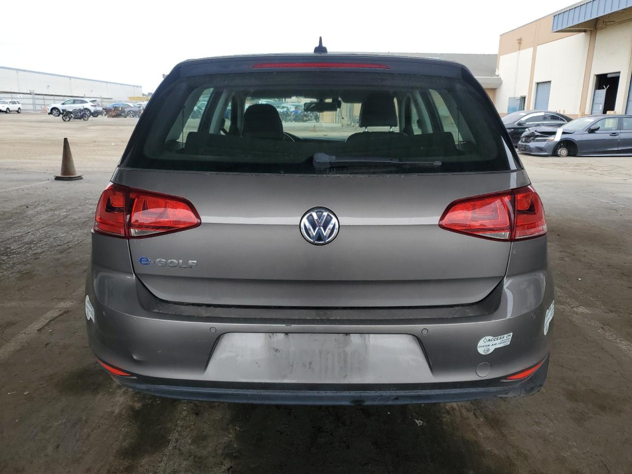 2015 Volkswagen E-Golf Sel Premium VIN: WVWPP7AU0FW909298 Lot: 80575725