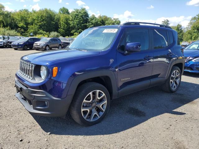 2017 JEEP RENEGADE LATITUDE   for sale at Copart CT - HARTFORD SPRINGFIELD