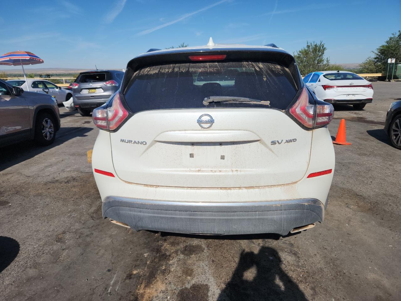 2017 Nissan Murano S VIN: 5N1AZ2MH3HN187475 Lot: 71085085