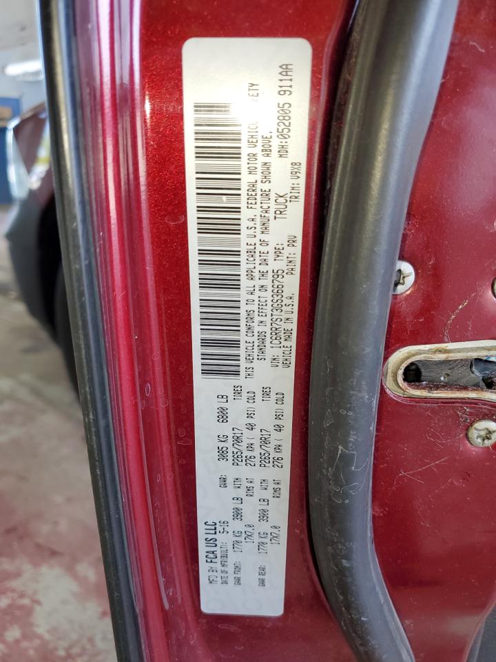 2016 Ram 1500 St VIN: 1C6RR7ST3GS366795 Lot: 72085855