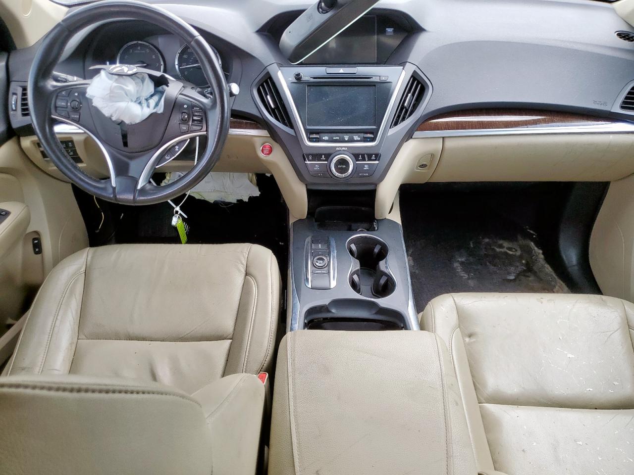 2017 Acura Mdx Technology VIN: 5FRYD4H57HB030171 Lot: 80729265