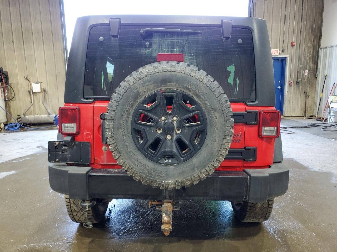 2016 Jeep Wrangler Unlimited Sport VIN: 1C4BJWDG6GL209526 Lot: 81822475