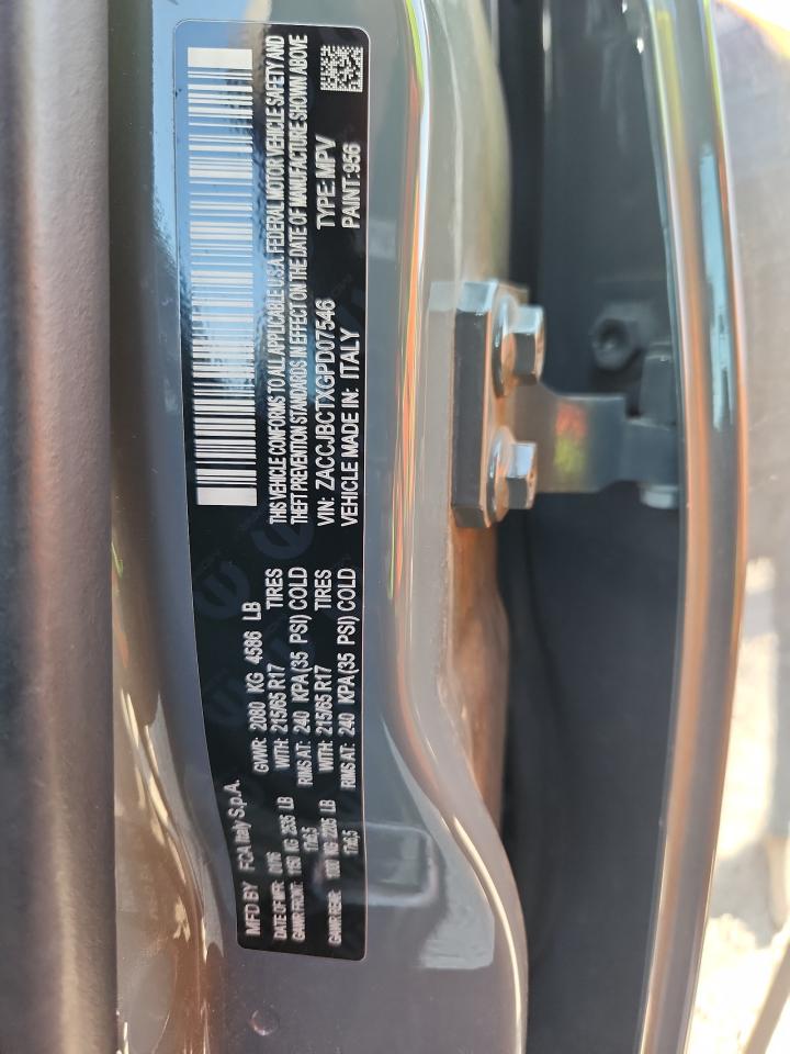 2016 Jeep Renegade Trailhawk VIN: ZACCJBCTXGPD07546 Lot: 71154415