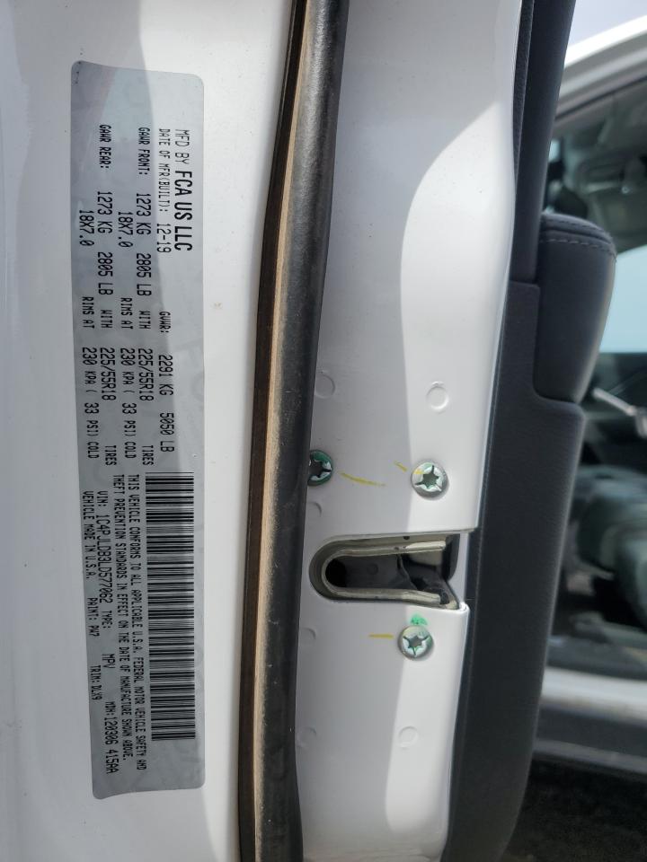 2020 Jeep Cherokee Limited VIN: 1C4PJLDB3LD577062 Lot: 70556135