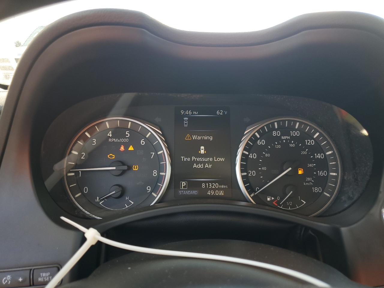 2019 Infiniti Q50 Luxe VIN: JN1EV7AR9KM591067 Lot: 81713025