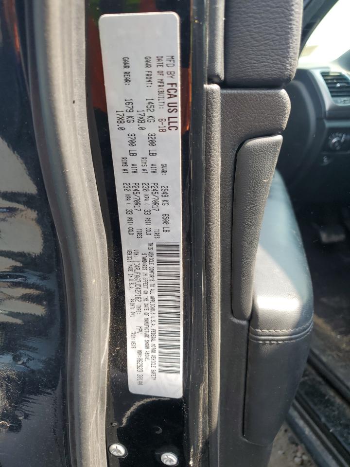 2018 Jeep Grand Cherokee Laredo VIN: 1C4RJFAG7JC427162 Lot: 70802685