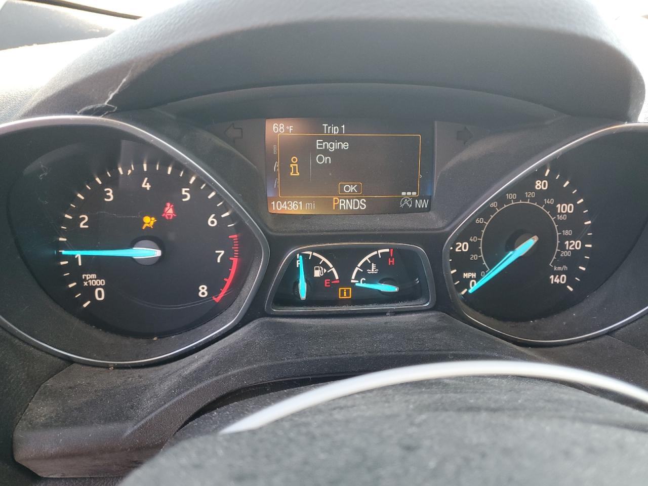 2017 Ford Escape Se VIN: 1FMCU0GD8HUE67287 Lot: 81872475