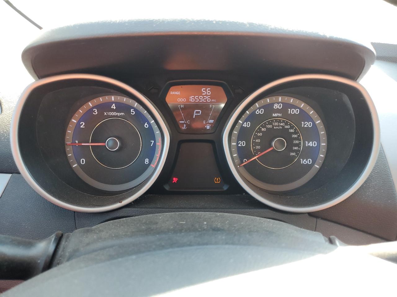 2012 Hyundai Elantra Gls VIN: KMHDH4AE2CU489456 Lot: 80487155