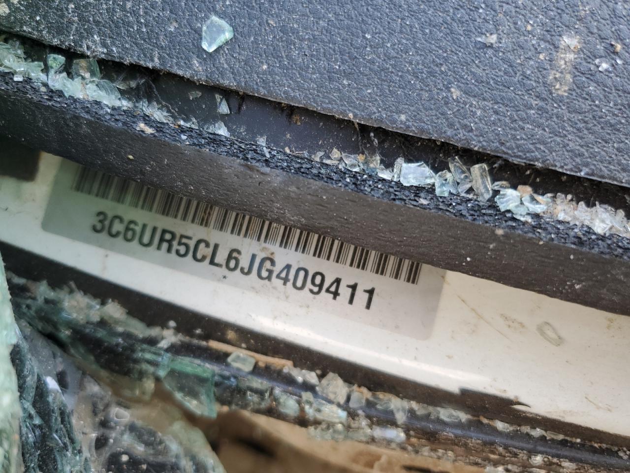 2018 Ram 2500 St VIN: 3C6UR5CL6JG409411 Lot: 71373495