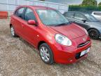 2011 NISSAN MICRA ACENTA CVT  for sale at Copart COLCHESTER