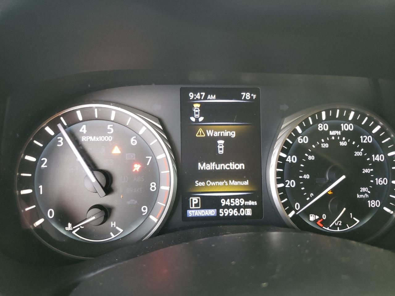 2019 Infiniti Q50 Red Sport 400 VIN: JN1FV7APXKM761004 Lot: 71962135