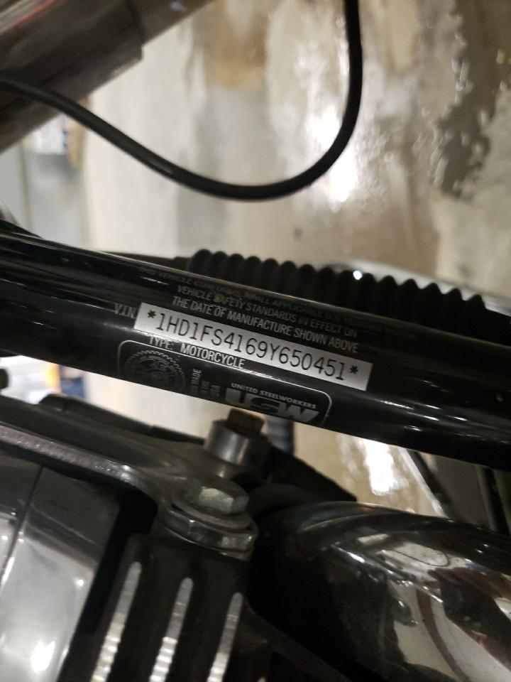 2009 Harley-Davidson Fltr VIN: 1HD1FS4169Y650451 Lot: 83816115