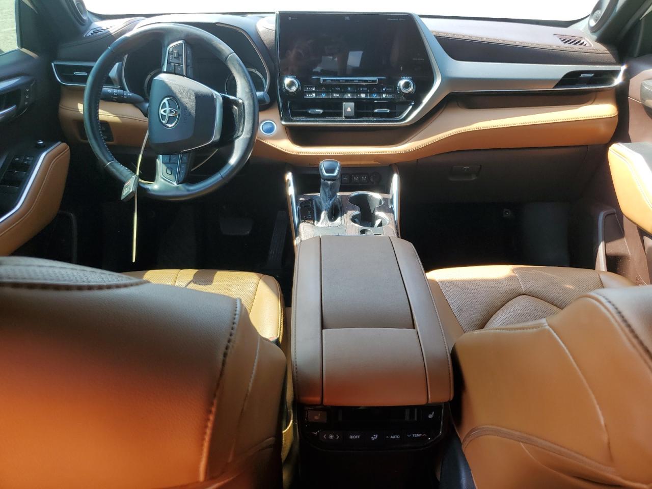 2021 Toyota Highlander Hybrid Platinum VIN: 5TDEBRCH1MS030312 Lot: 65635495