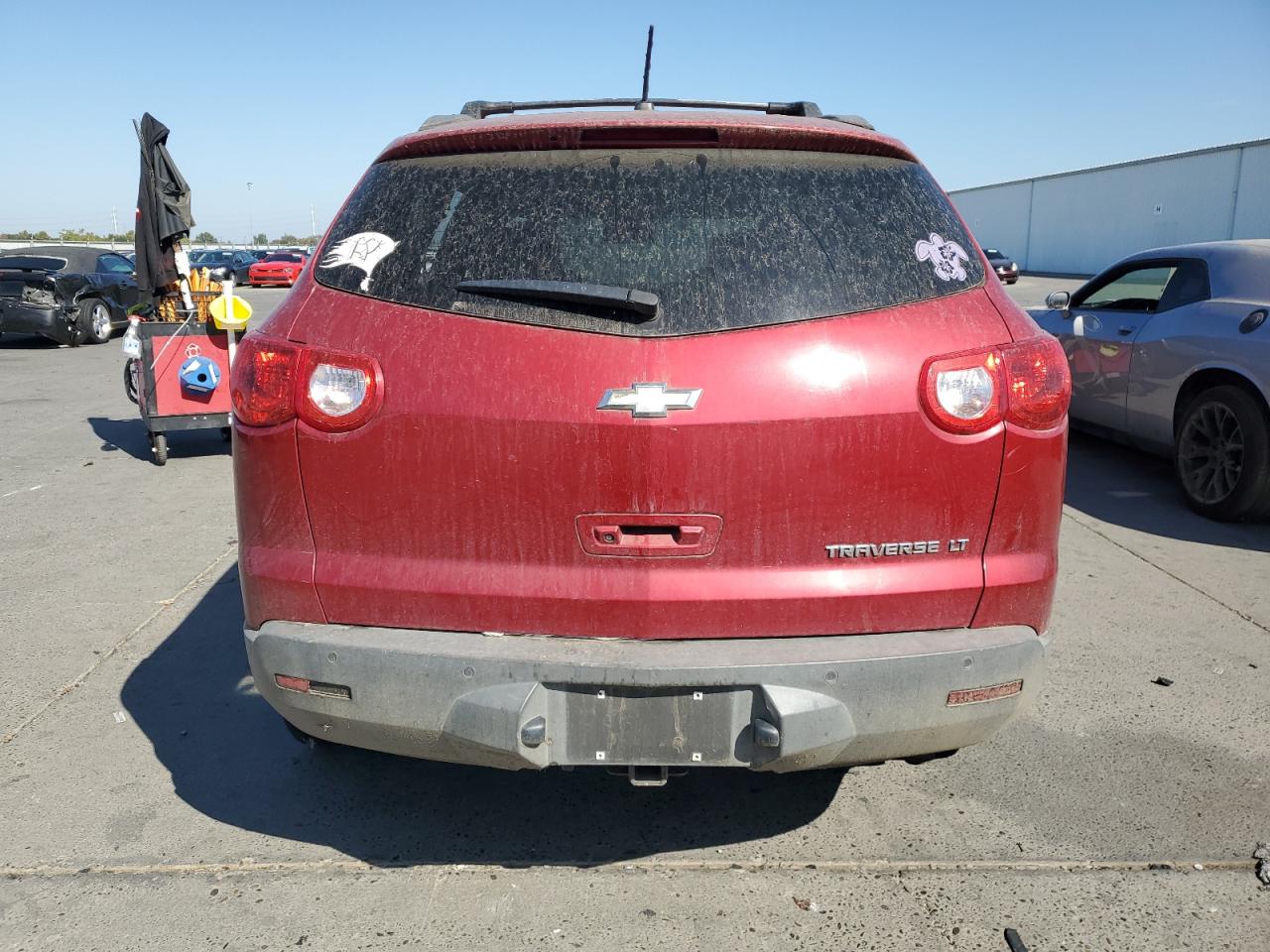 2012 Chevrolet Traverse Lt VIN: 1GNKRGED6CJ332453 Lot: 81816235