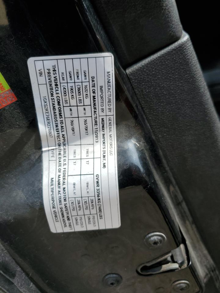 2014 GMC Yukon Xl K1500 Slt VIN: 1GKS2KE76ER228807 Lot: 80018035