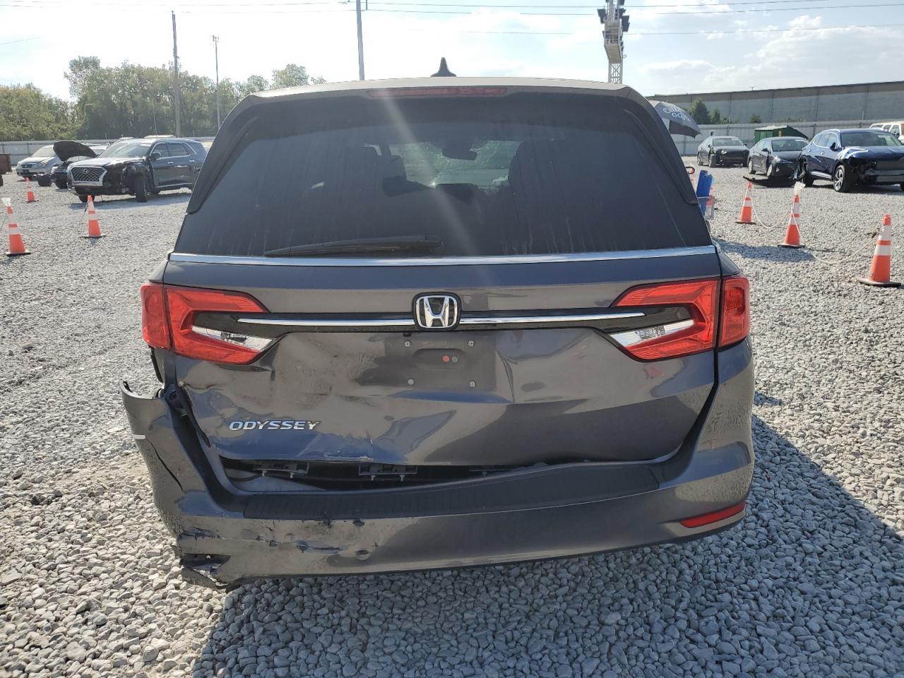 2022 Honda Odyssey Exl VIN: 5FNRL6H79NB024258 Lot: 80145555