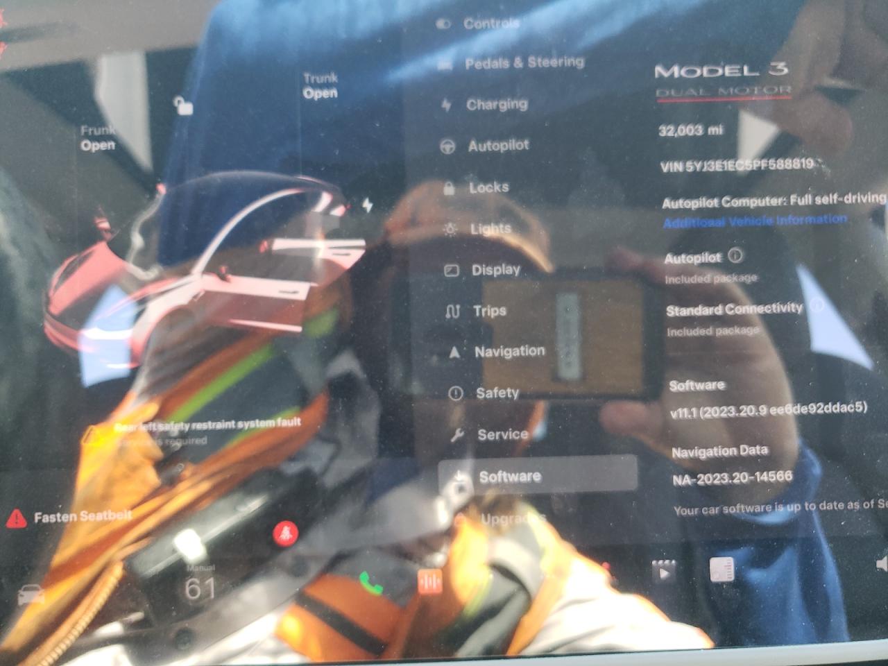 2023 Tesla Model 3 VIN: 5YJ3E1EC5PF588819 Lot: 81718925